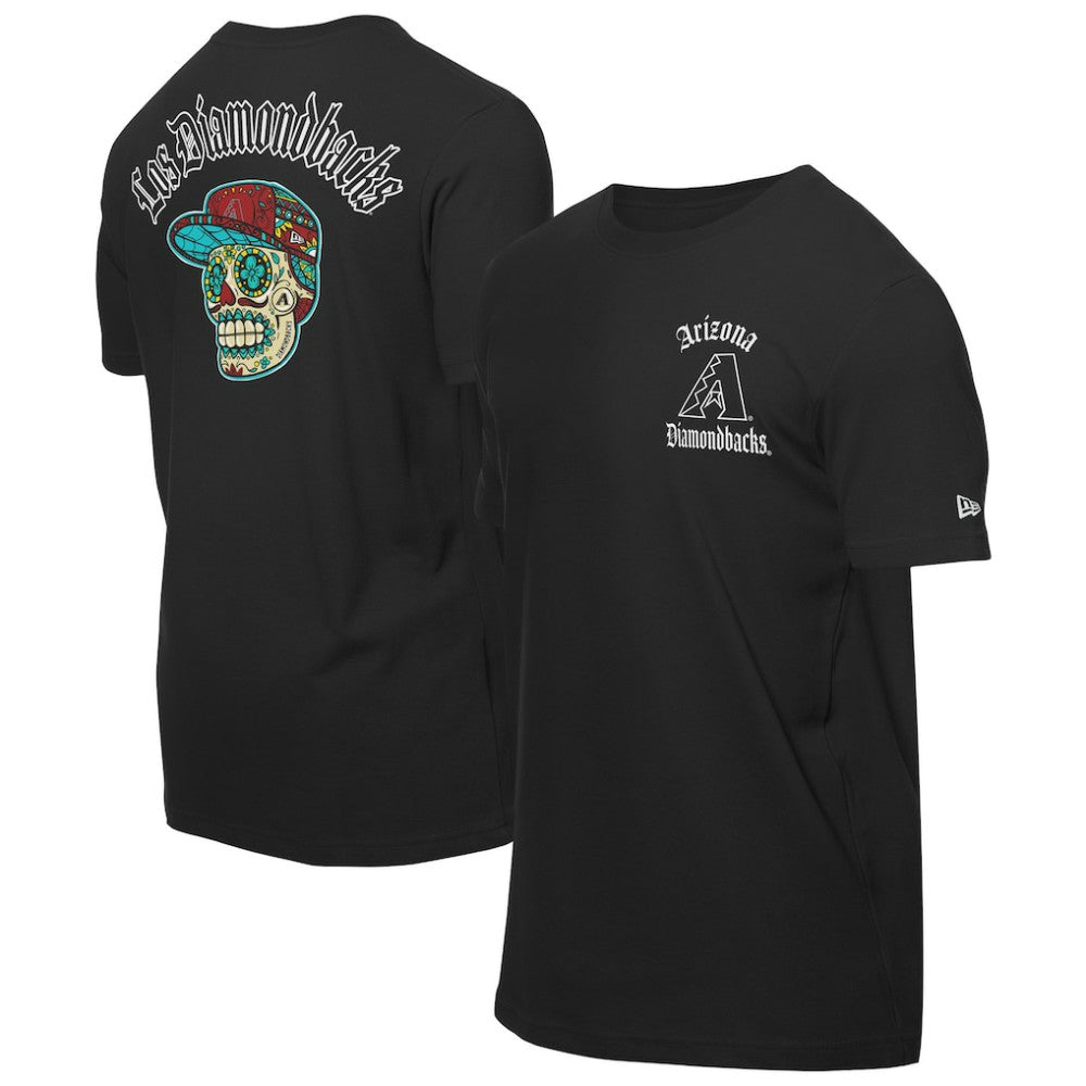 Arizona Diamondbacks Sugar Skulls T-Shirt - Black | New Era