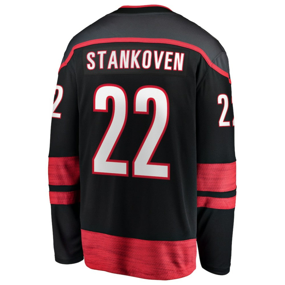 Logan Stankoven Carolina Hurricanes Fanatics Home Breakaway Jersey