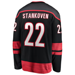 Logan Stankoven Carolina Hurricanes Fanatics Home Breakaway Jersey