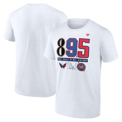 Alexander Ovechkin Washington Capitals Fanatics NHL All-Time Leading Goal Scorer The History of 895 T-Shirt