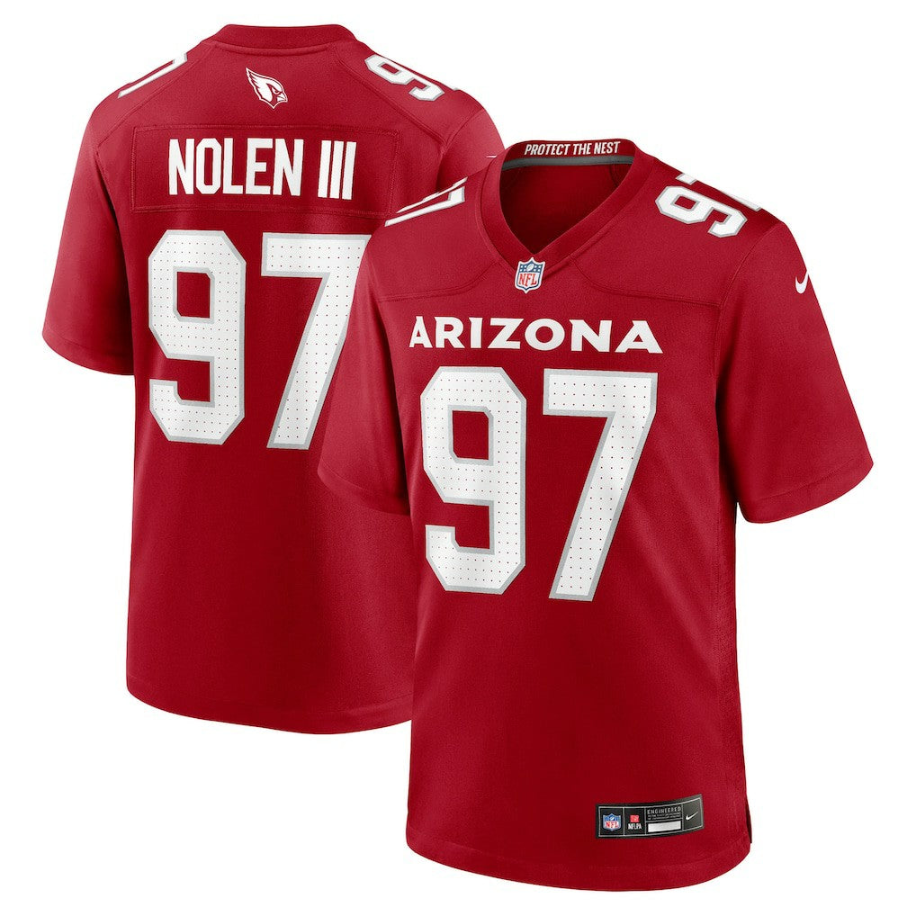 NFL Arizona Cardinals Walter Nolen  2025 NFL Draft First Round Pick Game Jersey