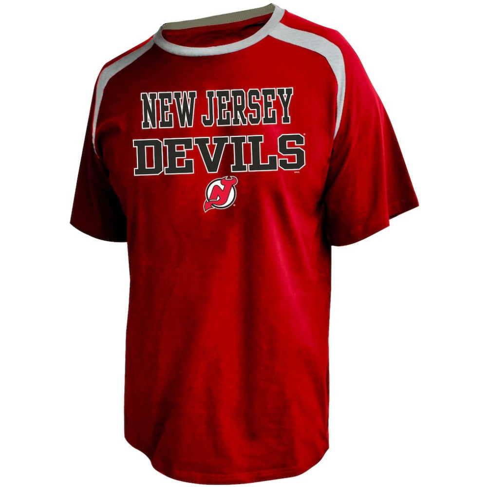 Jack Hughes New Jersey Devils Profile Big & Tall Name & Number T-Shirt