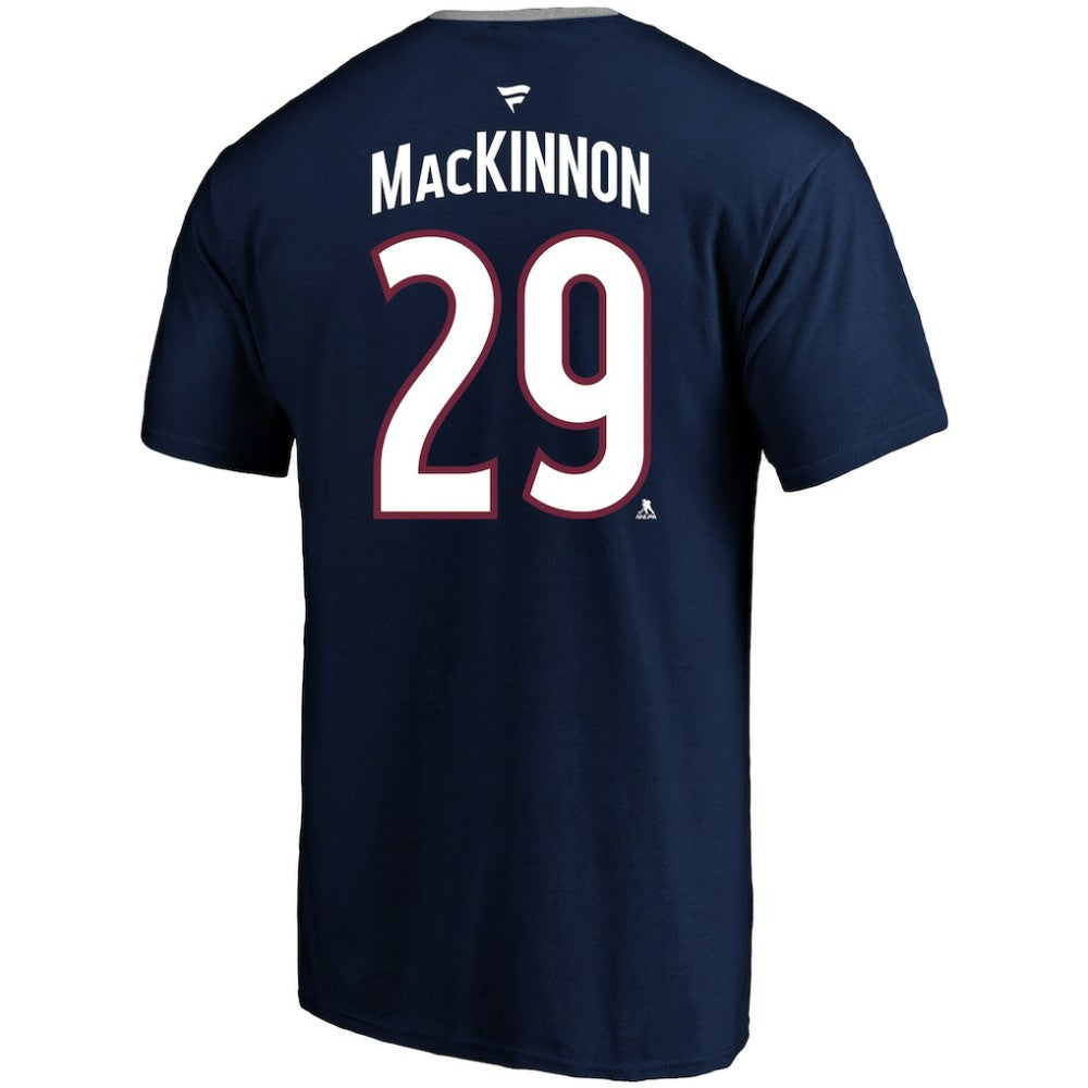 Nathan MacKinnon Colorado Avalanche Profile Big & Tall Name & Number T-Shirt