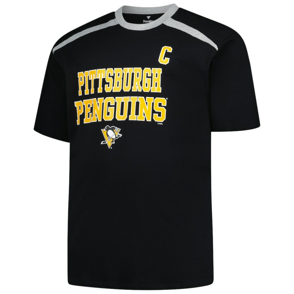 Sidney Crosby Pittsburgh Penguins Profile Big & Tall Name & Number T-Shirt