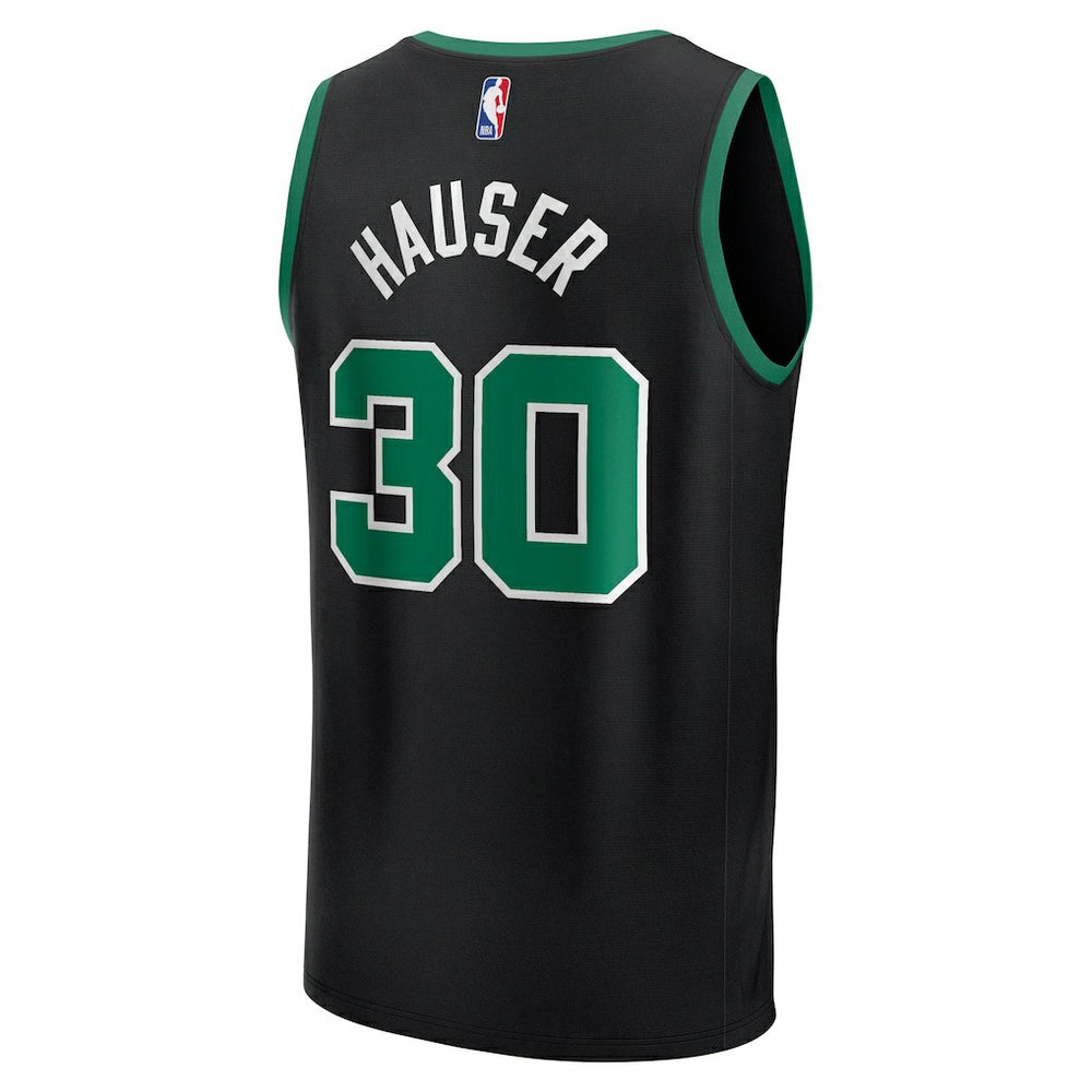 Sam Hauser Boston Celtics Fast Break Replica Player Jersey - Statement Edition - Black | Fanatics discount