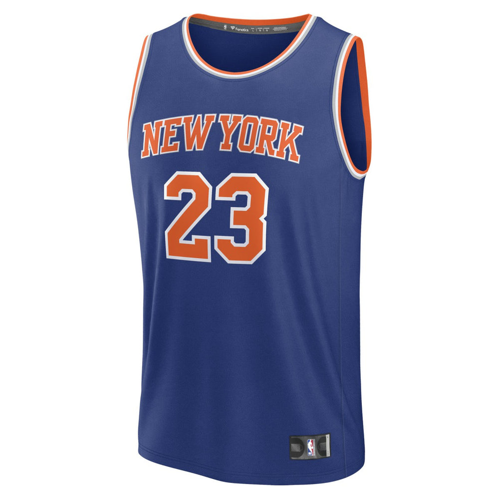 Mitchell Robinson New York Knicks Fast Break Replica Player Jersey - Icon Edition - Blue | Fanatics discount