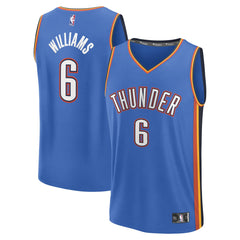 Jaylin Williams Oklahoma City Thunder Fast Break Replica Player Jersey - Icon Edition - Blue | Fanatics sale