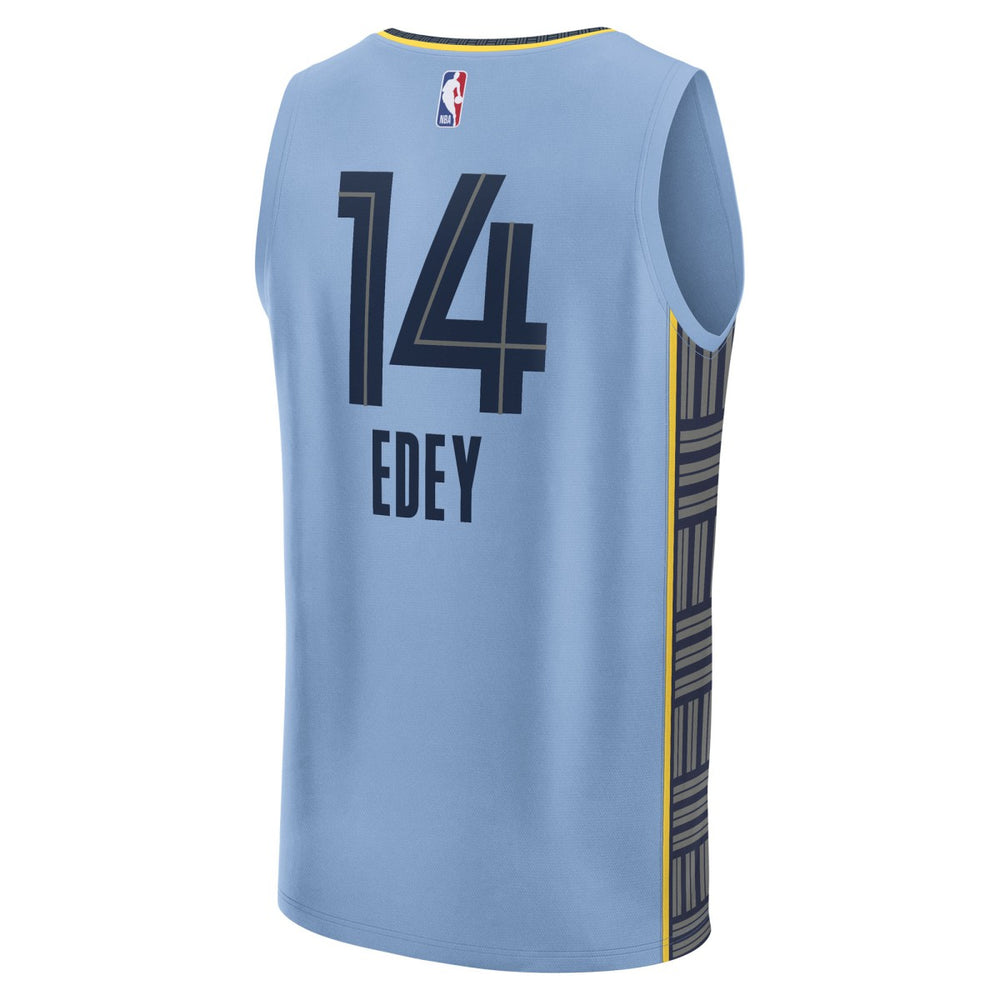 Zach Edey Memphis Grizzlies Fast Break Replica Player Jersey - Statement Edition - Light Blue | Fanatics outlet