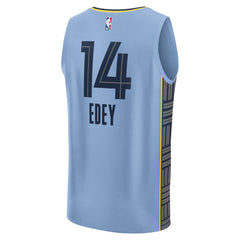 Zach Edey Memphis Grizzlies Fast Break Replica Player Jersey - Statement Edition - Light Blue | Fanatics outlet