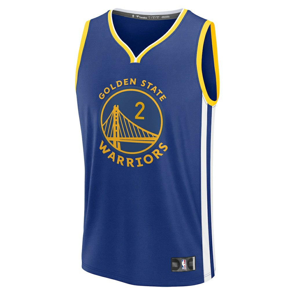 Brandin Podziemski Golden State Warriors Fast Break Replica Player Jersey sale - Icon Editi- Royal | Fanatics shop