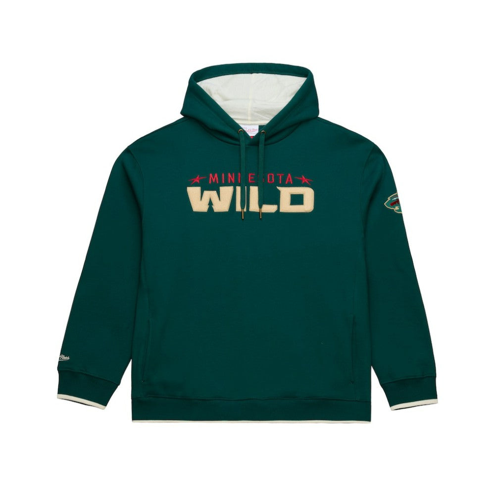 Minnesota Wild Mitchell & Ness Team Legacy Hoodie