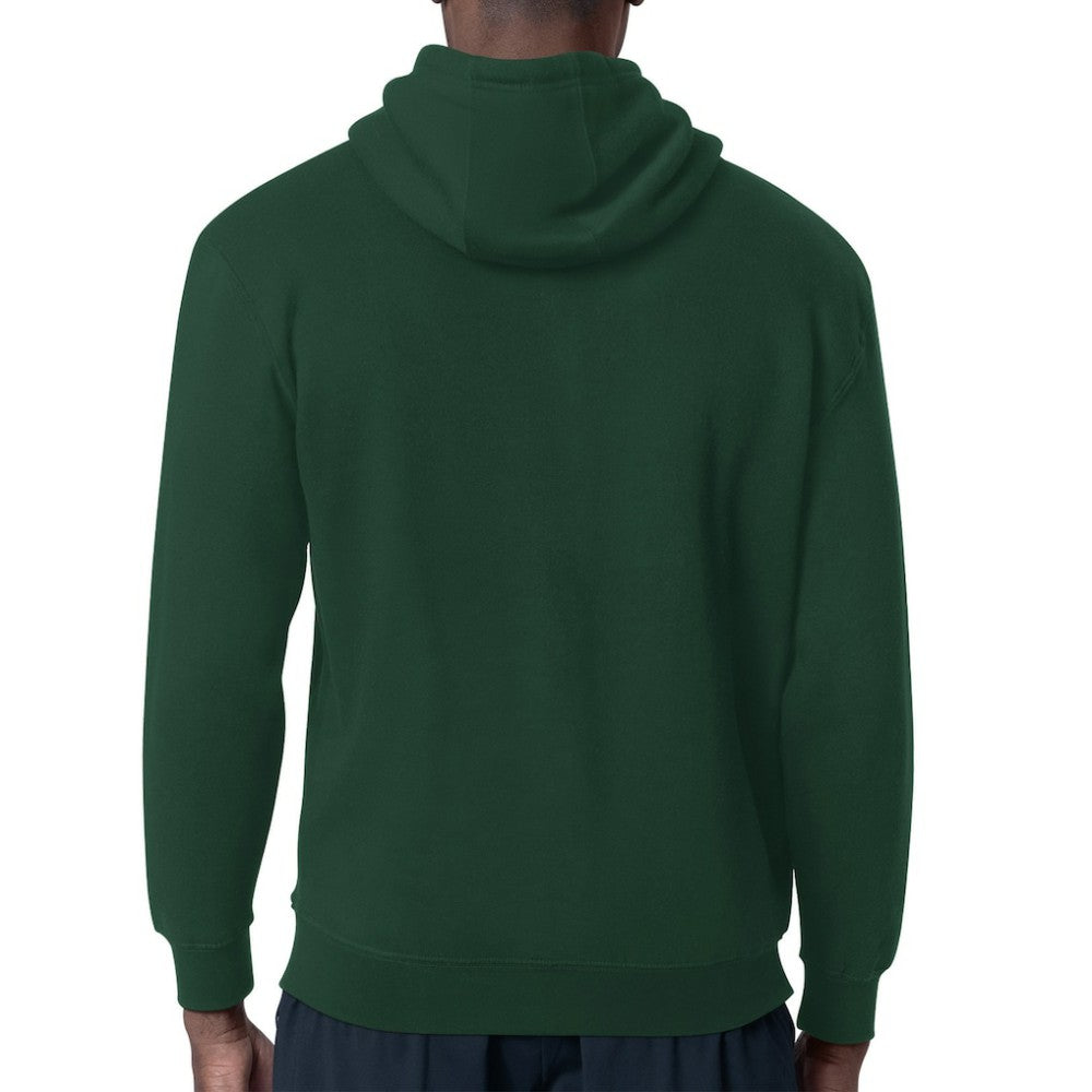 Athletics Starter Team Mesh Print Graphic Pullover Hoodie - Green