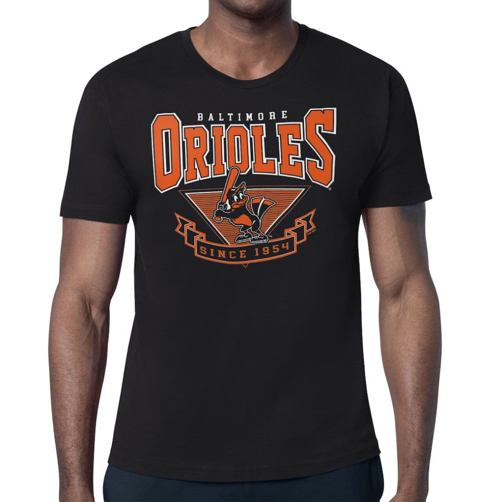 Baltimore Orioles Starter ‘80s Inspired T-Shirt - Black