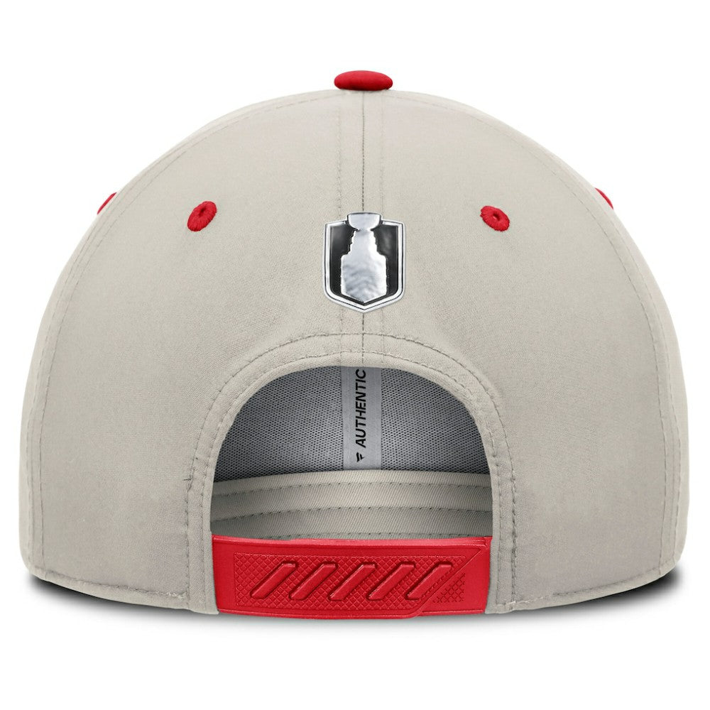 Washington Capitals Fanatics 2025 Stanley Cup Playoffs Locker Room Trucker Adjustable Hat