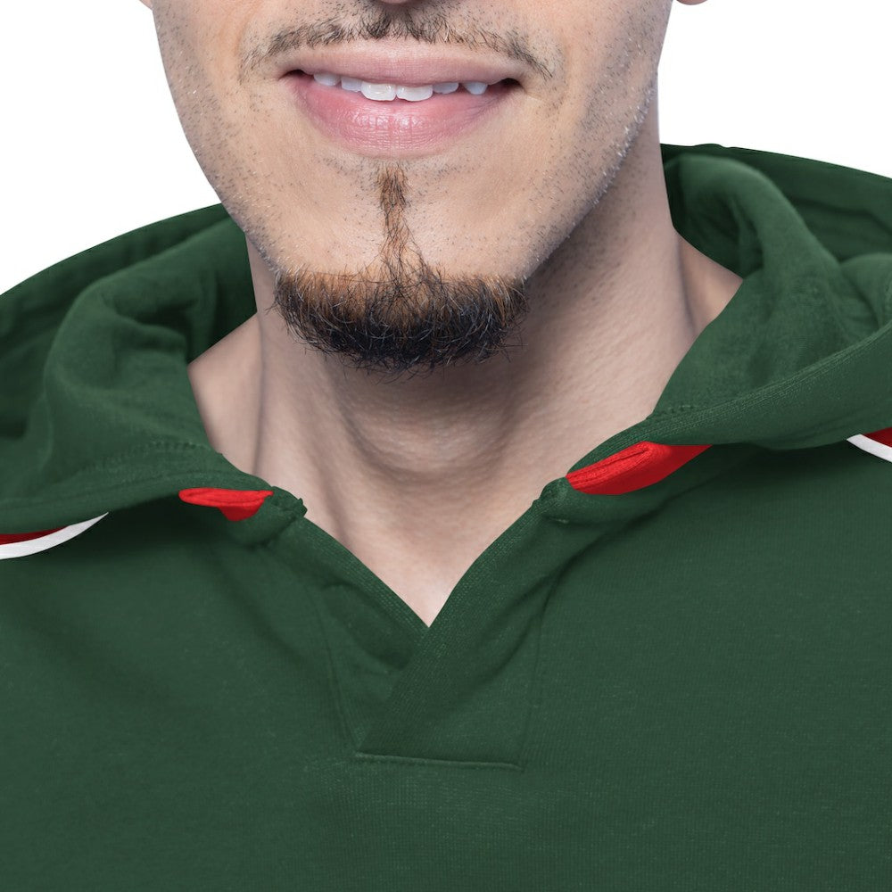 Minnesota Wild G-III Sports by Carl Banks Adaptive Wear Lord Stanley Hooded Long Sleeve Sweatshirt