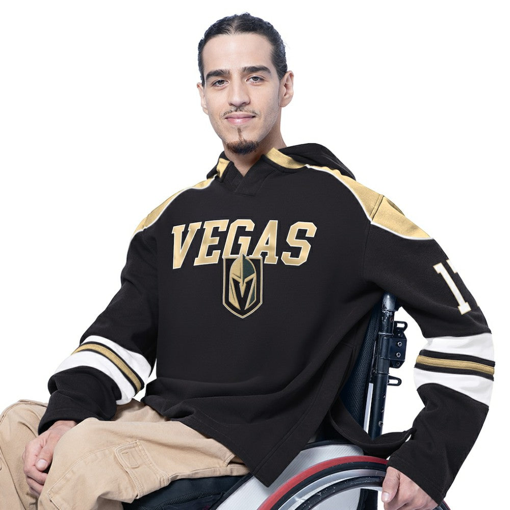 Vegas Golden Knights G-III Sports by Carl Banks Adaptive Wear Lord Stanley Hooded Long Sleeve Sweatshirt