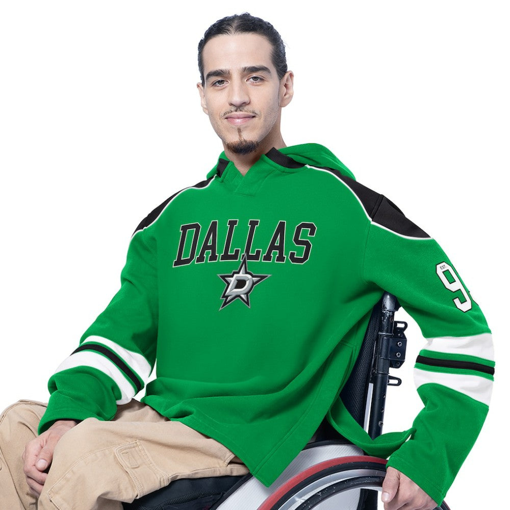 Dallas Stars G-III Sports by Carl Banks Adaptive Wear Lord Stanley Hooded Long Sleeve Sweatshirt