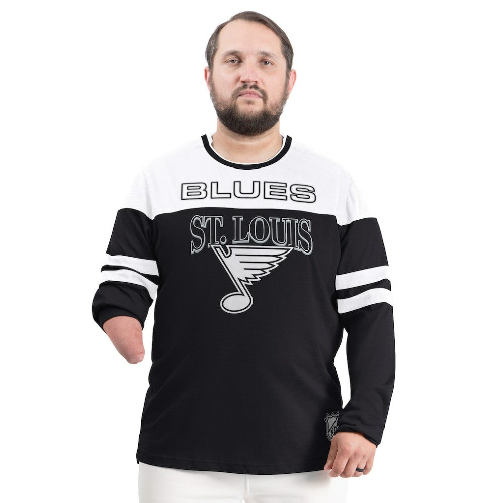 St. Louis Blues G-III Sports by Carl Banks Adaptive Wear Outlast Durene Long-Sleeve T-Shirt