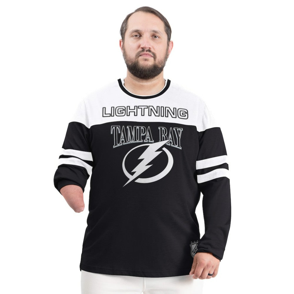 Tampa Bay Lightning G-III Sports by Carl Banks Adaptive Wear Outlast Durene Long-Sleeve T-Shirt