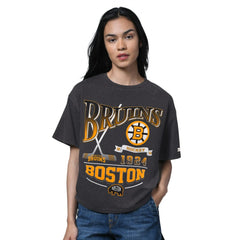 Boston Bruins Starter Women's Oversized Hall of Fame T-Shirt