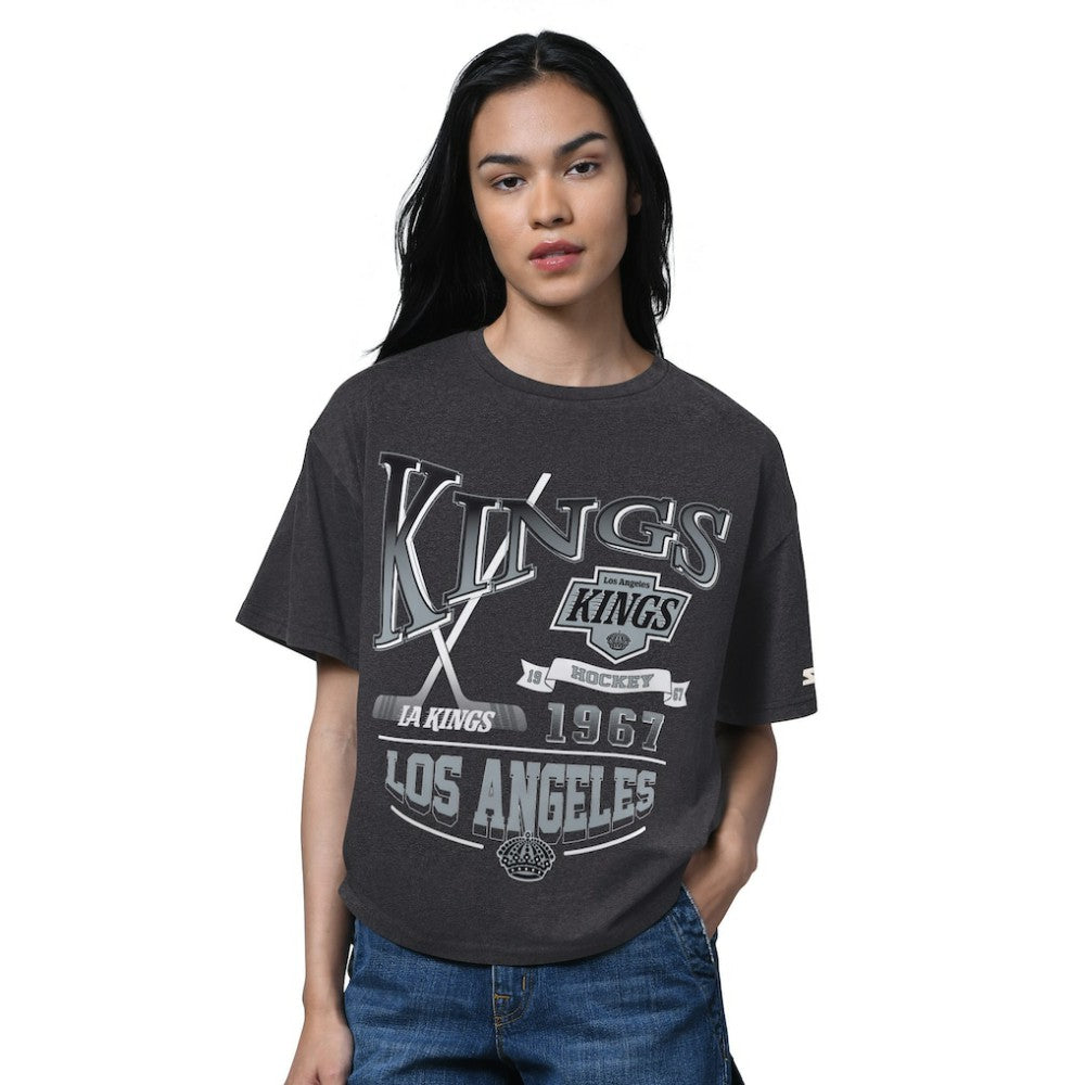 Los Angeles Kings Starter Women's Oversized Hall of Fame T-Shirt