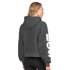 Boston Bruins Starter Women's Star Player Cropped Fleece Hoodie