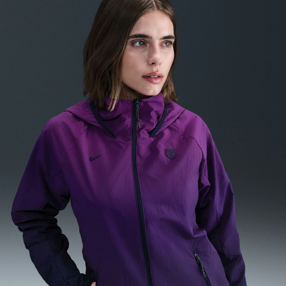Barcelona Women's AWF Woven Full-Zip Jacket / Soccer Outlet