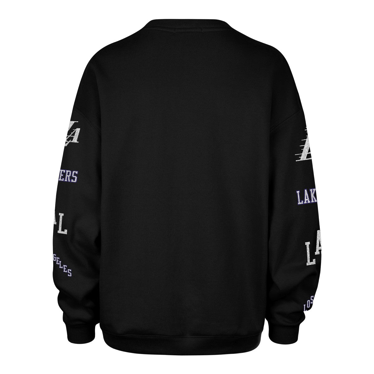 Los Angeles Lakers '47 Women's 2025/26 City Edition Go Big Oversized Sweatshirt - Black | 47 brand shop