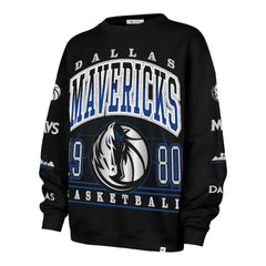 Dallas Mavericks '47 Women's 2025/26 City Edition Go Big Oversized Sweatshirt sale - Black | 47 brand online