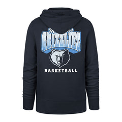 Memphis Grizzlies '47 2025/26 City Edition Jab Step Headline Hoodie - Navy | 47 brand for sale