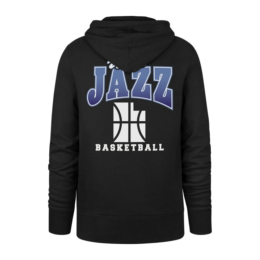 Utah Jazz '47 2025/26 City Edition Jab Step Headline Hoodie - Black | 47 brand on sale