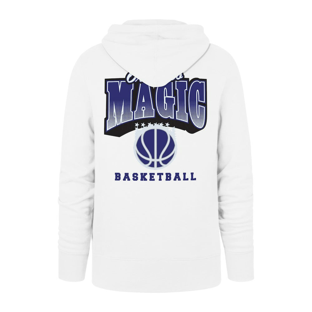 Orlando Magic '47 2025/26 City Edition Jab Step Headline Hoodie sale - White | 47 brand for sale