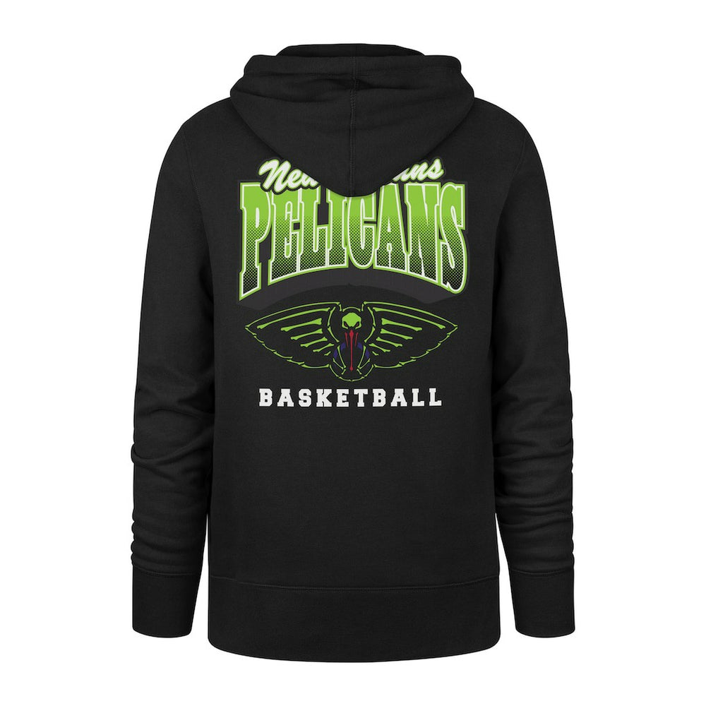 New Orleans Pelicans '47 2025/26 City Edition Jab Step Headline Hoodie - Black | 47 brand for sale