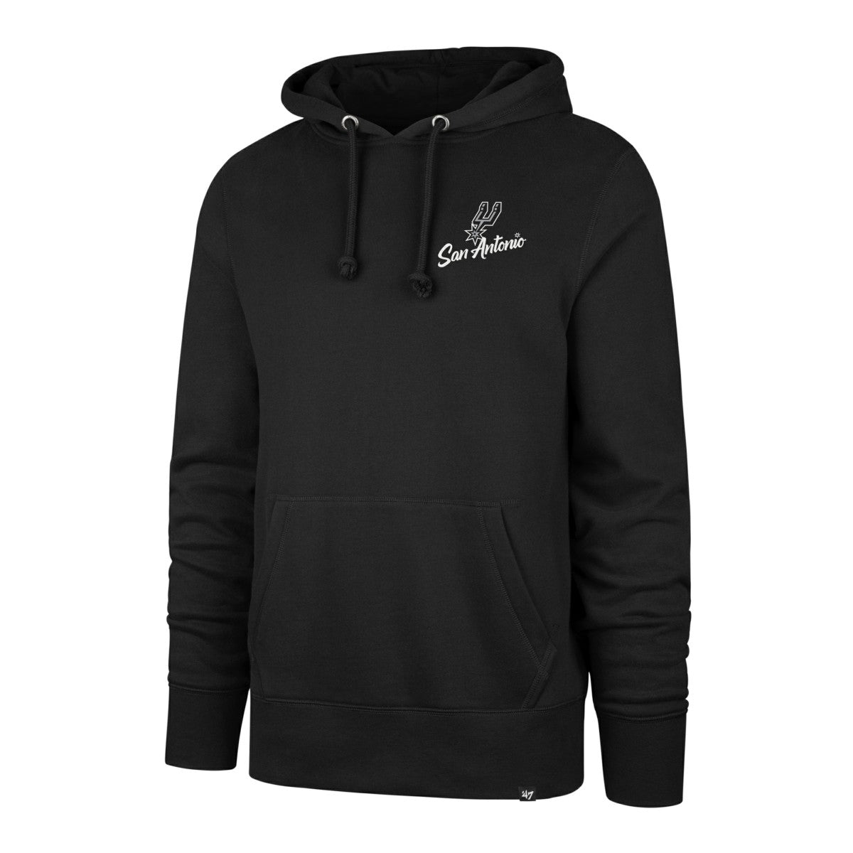 San Antonio Spurs '47 2025/26 City Edition Jab Step Headline Hoodie - Black | 47 brand discount