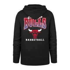 Chicago Bulls '47 2025/26 City Edition Jab Step Headline Hoodie - Black | 47 brand outlet