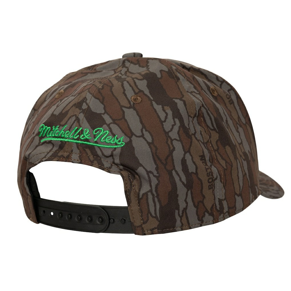 Boston Celtics Hidden Pro-Crown Adjustable Hat - Camo | Mitchell & Ness sale