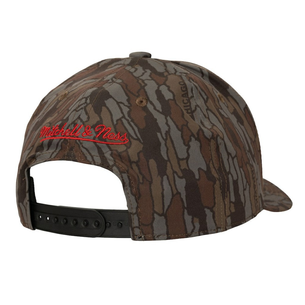 Chicago Blackhawks Mitchell & Ness Hidden Camo Pro Crown Adjustable Hat