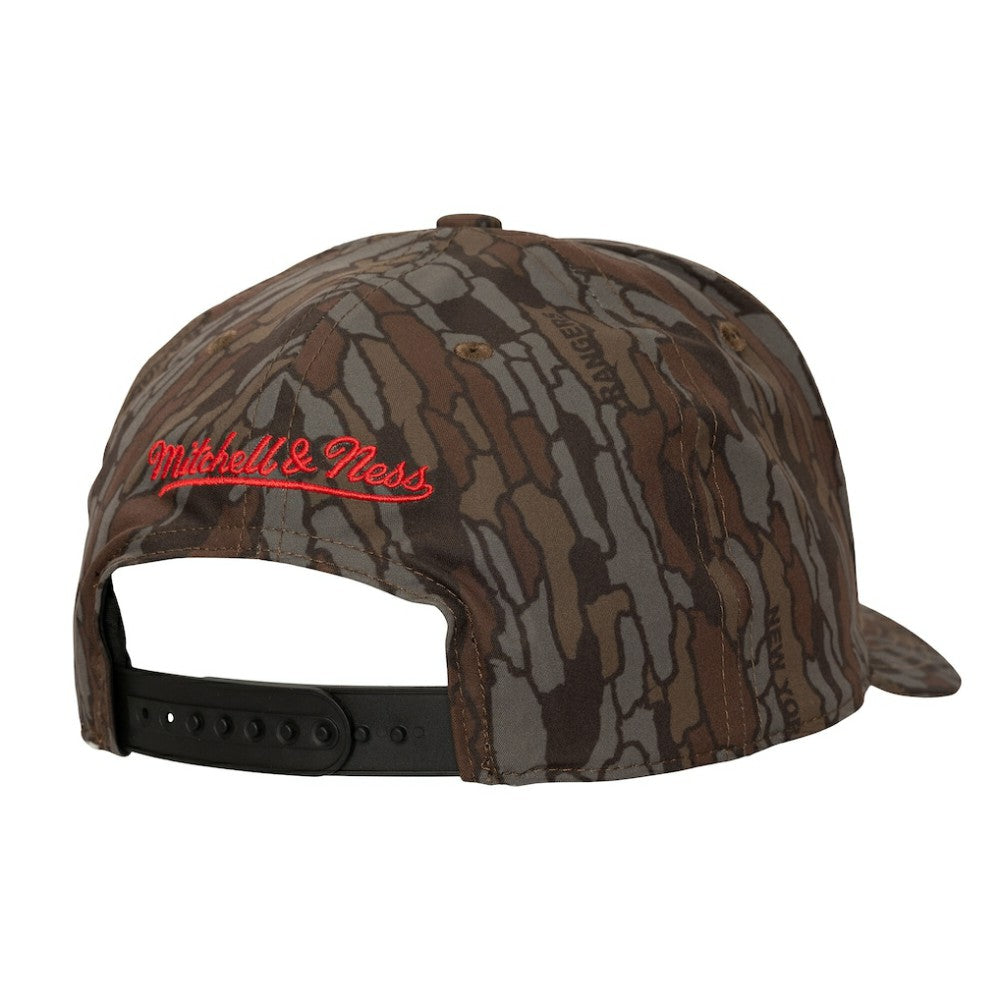 New York Rangers Mitchell & Ness Hidden Camo Pro Crown Adjustable Hat