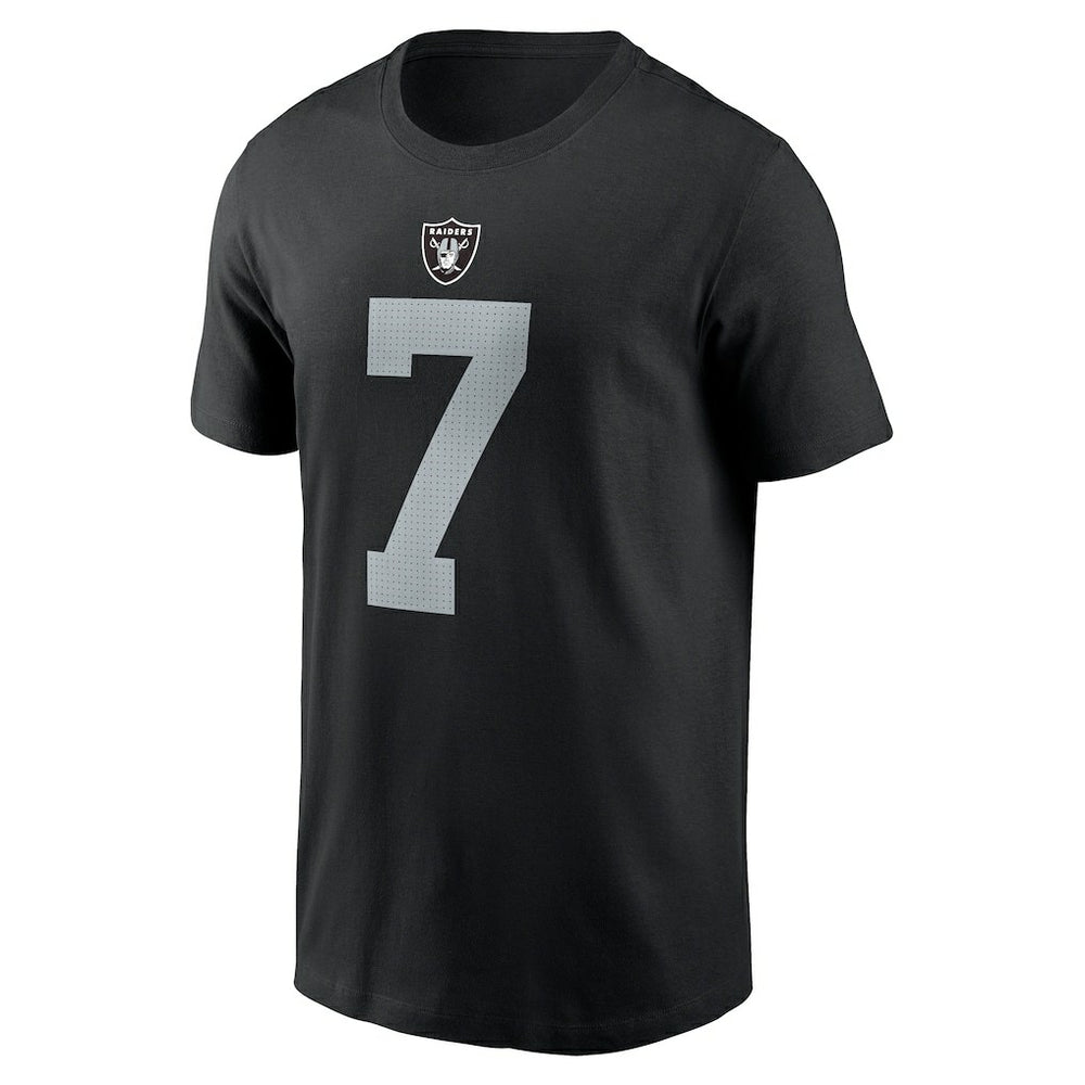 NFL Las Vegas Raiders Geno Smith  Name & Number T-Shirt
