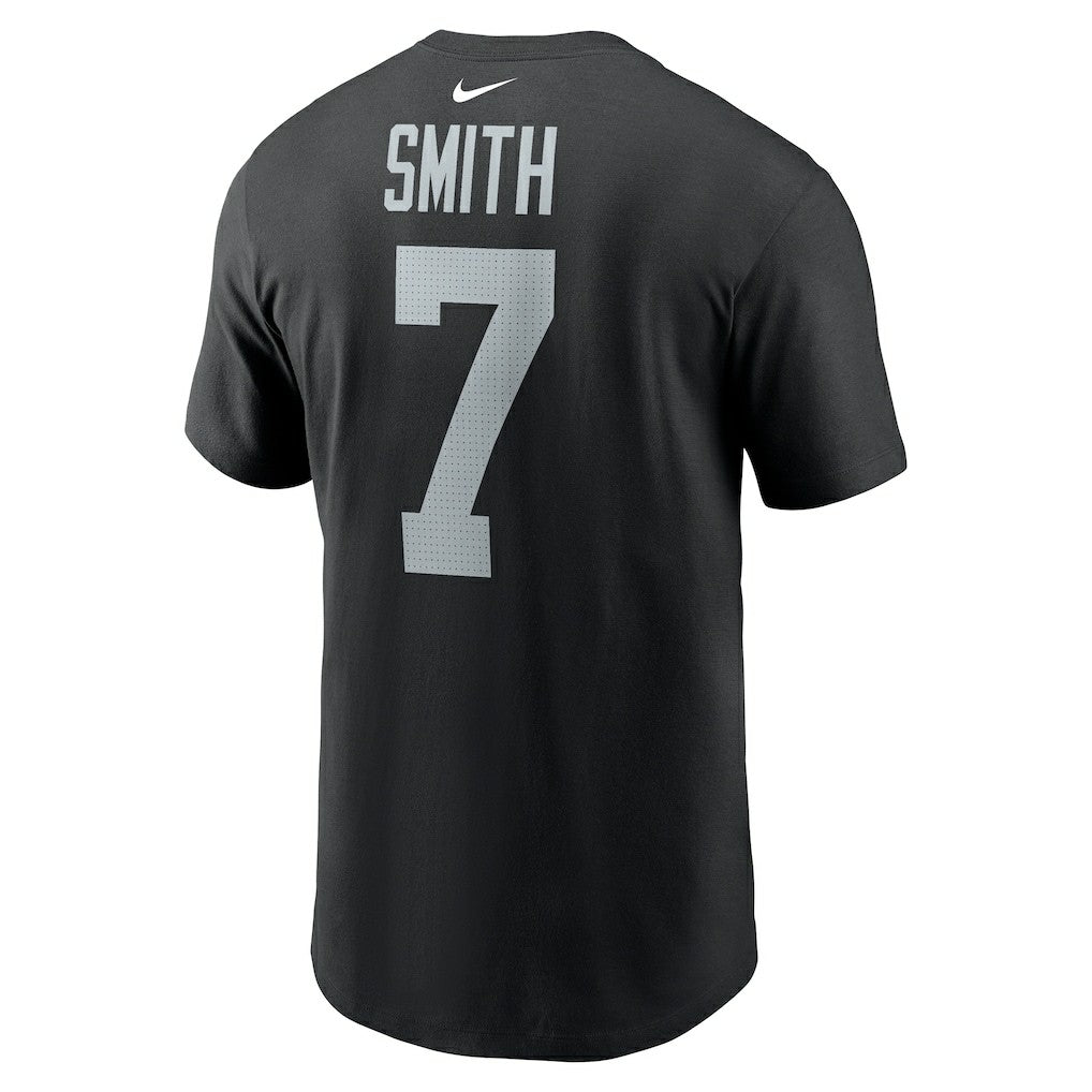 NFL Las Vegas Raiders Geno Smith  Name & Number T-Shirt