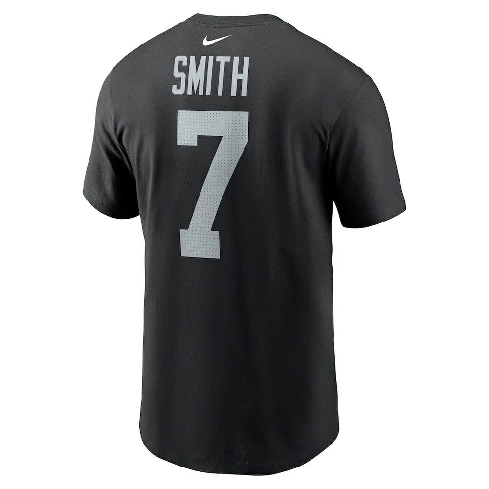 NFL Las Vegas Raiders Geno Smith  Name & Number T-Shirt