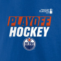 Edmonton Oilers Fanatics 2025 Stanley Cup Playoffs Breakout Fleece Pullover Hoodie