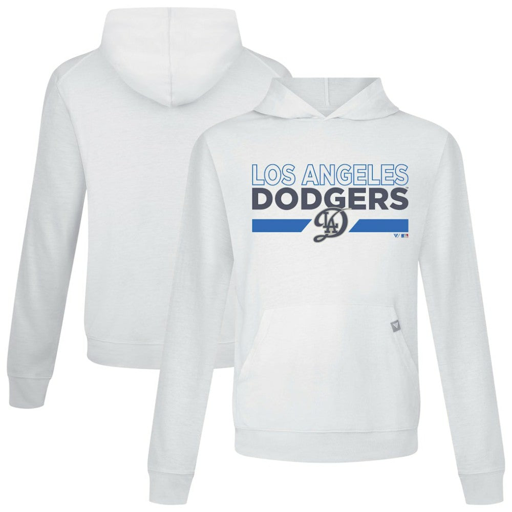 Los Angeles Dodgers Levelwear City Connect Relay No Hitter Pullover Hoodie - White