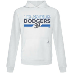 Los Angeles Dodgers Levelwear City Connect Relay No Hitter Pullover Hoodie - White
