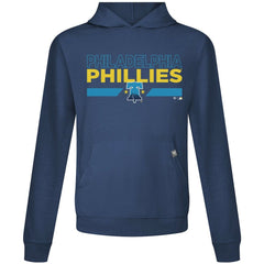 Philadelphia Phillies Levelwear City Connect Relay No Hitter Pullover Hoodie - Navy