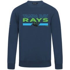 Tampa Bay Rays Levelwear City Connect Zane No Hitter Pullover Sweatshirt - Navy