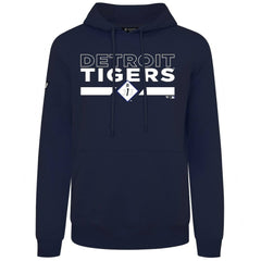Detroit Tigers Levelwear City Connect Podium No Hitter Pullover Hoodie - Navy