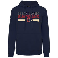 Cleveland Guardians Levelwear City Connect Podium No Hitter Pullover Hoodie - Navy
