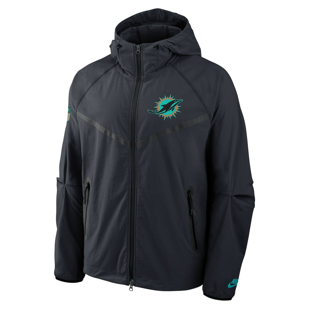 NFL Miami Dolphins 2025 Rivalries Collection Tech Raglan Full-Zip Jacket