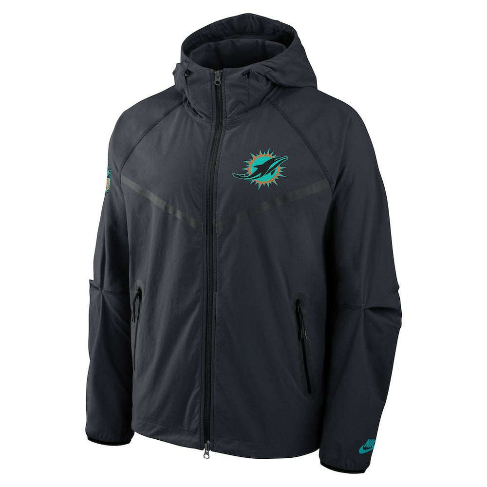 NFL Miami Dolphins 2025 Rivalries Collection Tech Raglan Full-Zip Jacket